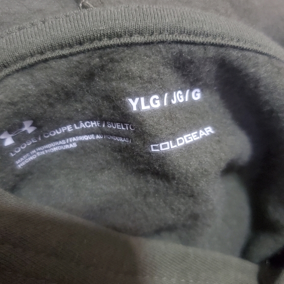 Under Armour Boys' Ua Rival Fleece Hoodie - Picture 3 of 4